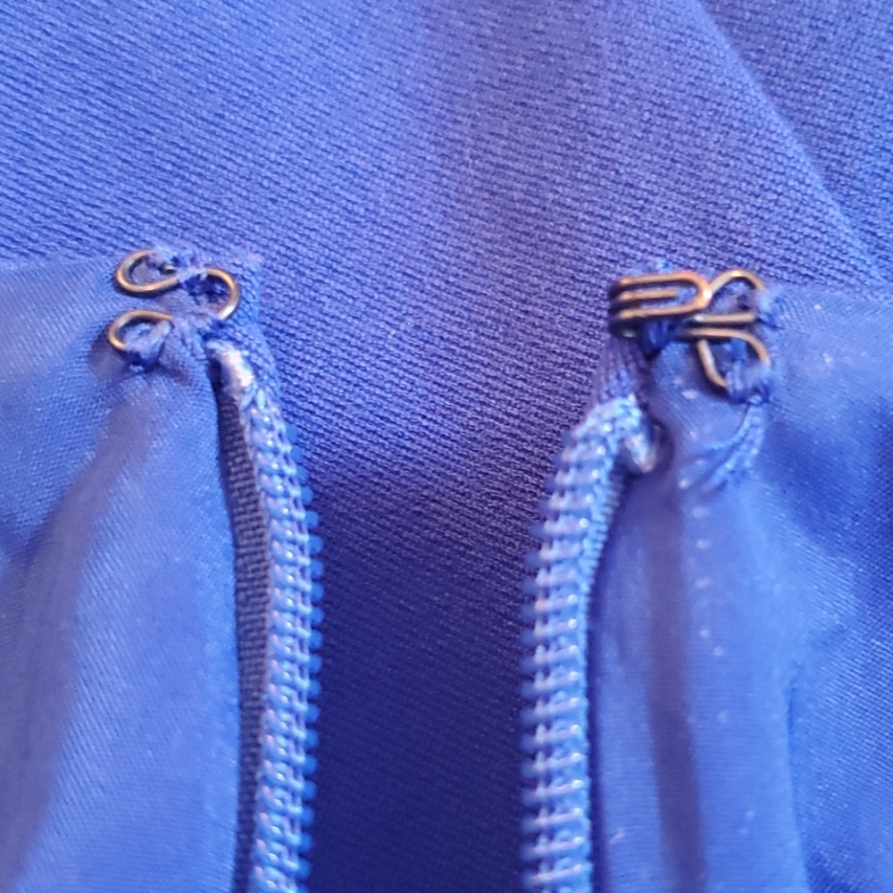 Express - Royal Blue Lined Pencil Skirt - Size 4 - Picture 9 of 10